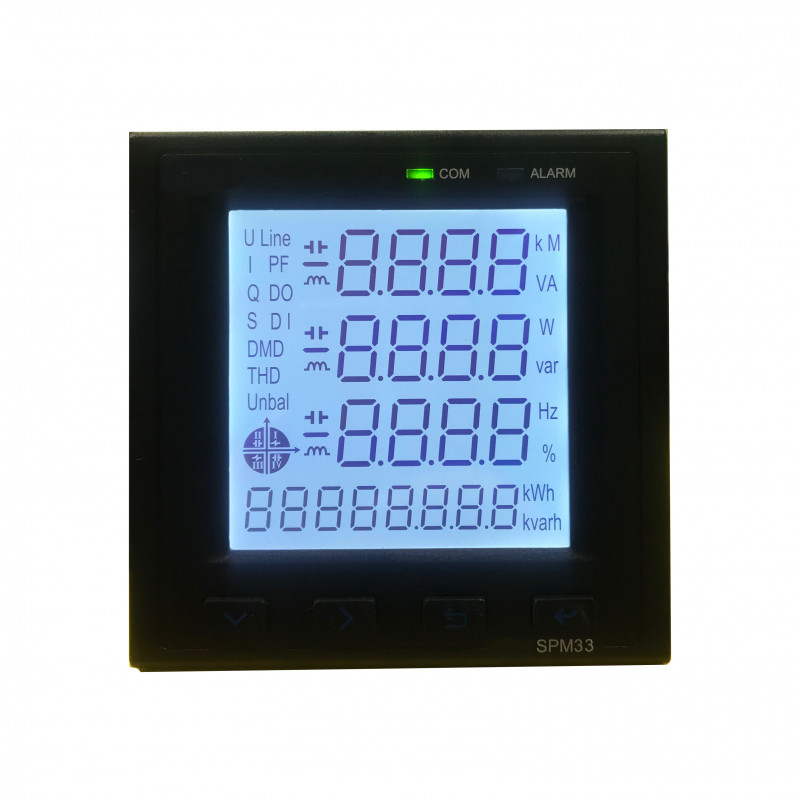 SPM33 - Трехфазный измеритель параметров электроэнергии