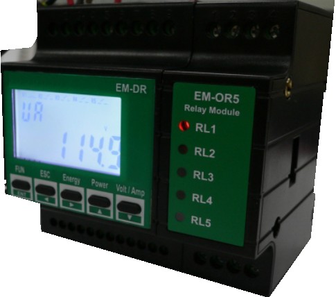 EM-DR Многоканальный измеритель параметров электроэнергии