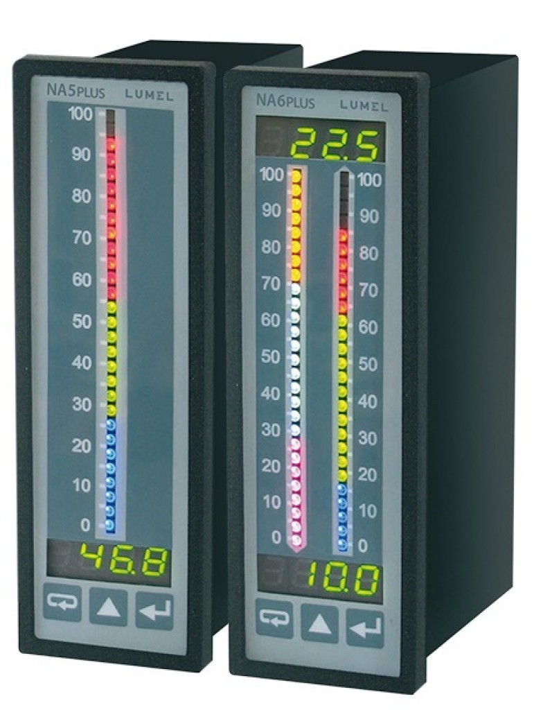 NA5PLUS, NA6PLUS - программируемые цифровые измерительные приборы с барграфами