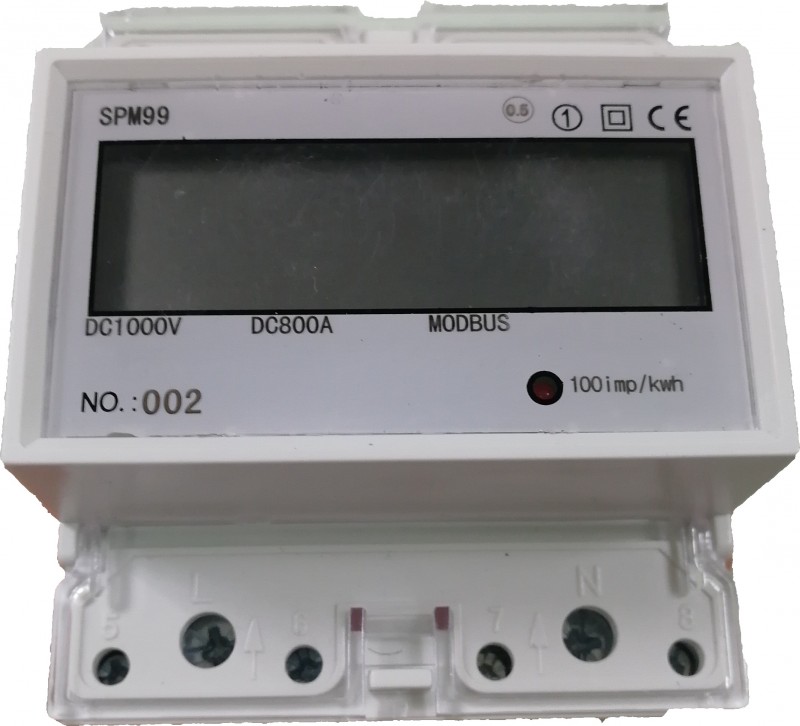 SPM99 - Электронный счетчик постоянного тока
