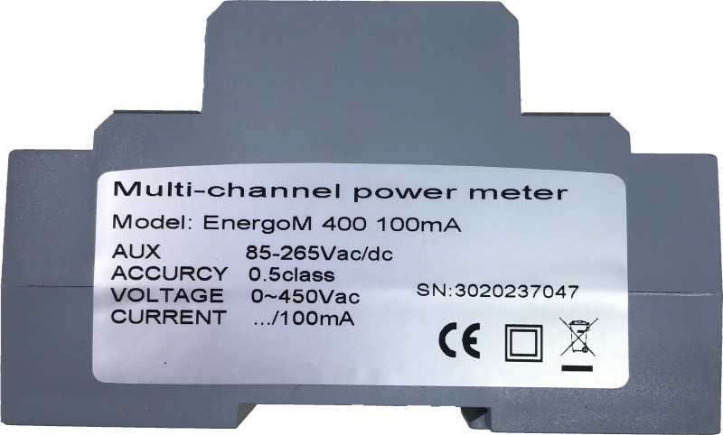 EnergoM-401 - Трехфазный 12-и канальный измеритель параметров электроэнергии
