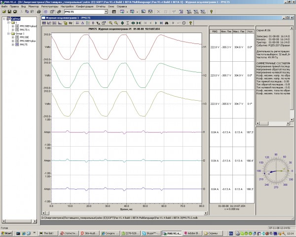 PM172EH - Анализатор качества электрической энергии SATEC