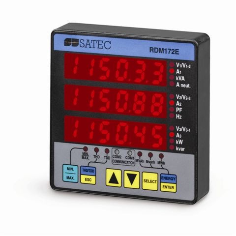 RDM172E - Дистанционный дисплей SATEC