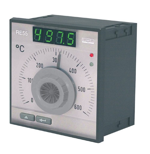 RE55 - Измеритель регулятор температуры, 1 выход