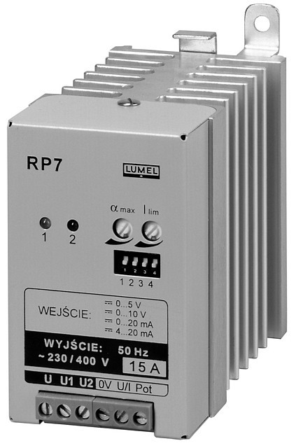 RP7 - Регулятор мощности  электронагревателя, скорости электродвигателя