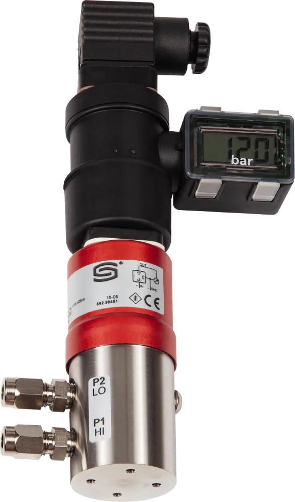 SHD 692 - Преобразователь дифференциального давления жидкости, включая монтажный уголок