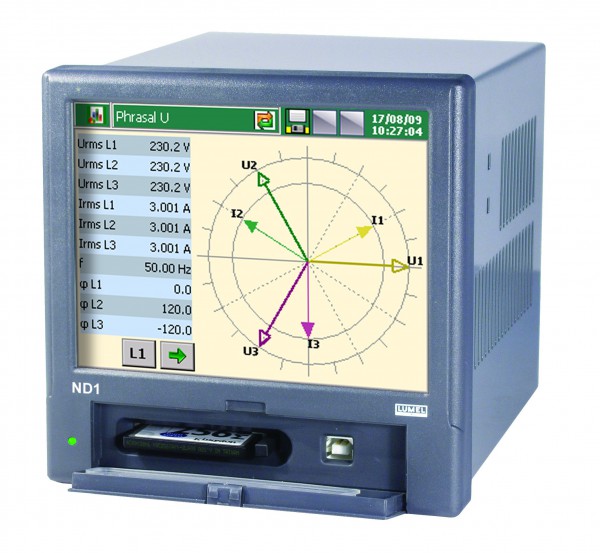 ND1 - Электронный регистратор параметров качества электроэнергии
