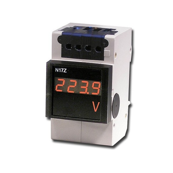 N17Z - Цифровой измеритель переменного тока, напряжения, частоты на DIN рейку