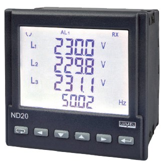 ND20 - Анализатор параметров электрической сети с интерфейсом RS-485