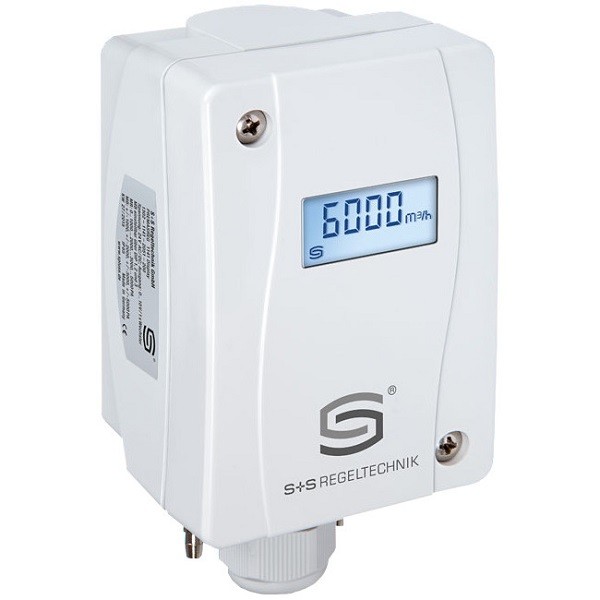 PREMASREG 1160 с дисплеем - Датчик давления измерительный с релейным выходом и индикацией объемного расхода воздуха, газа