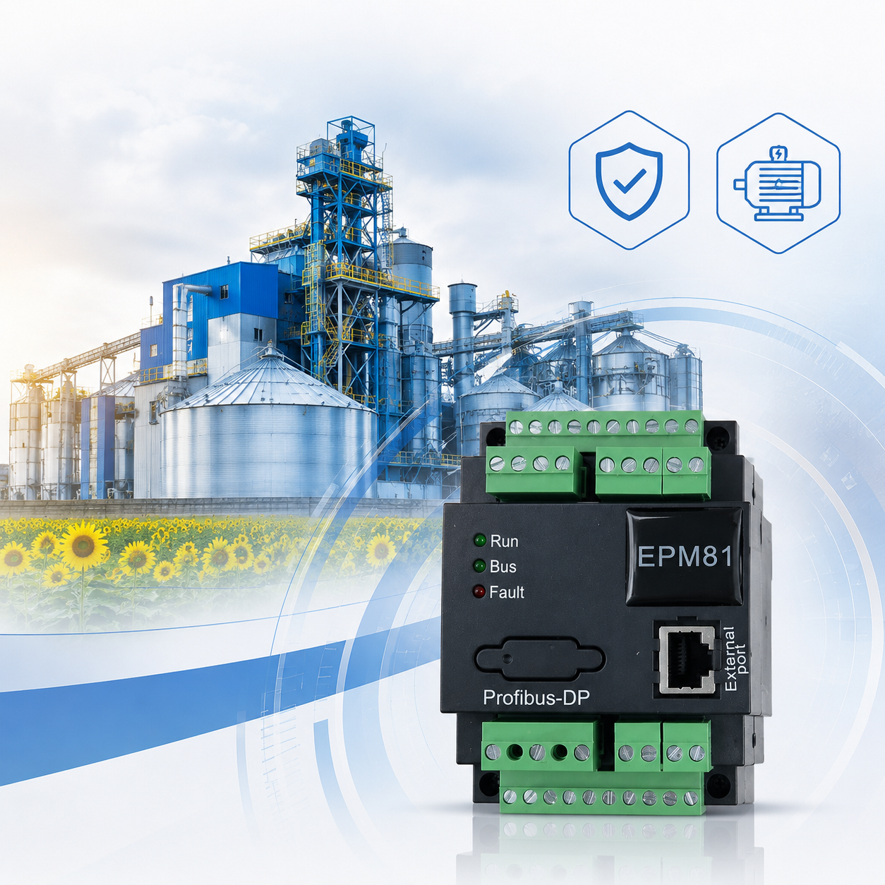 Реле защиты электродвигателя EPM81
