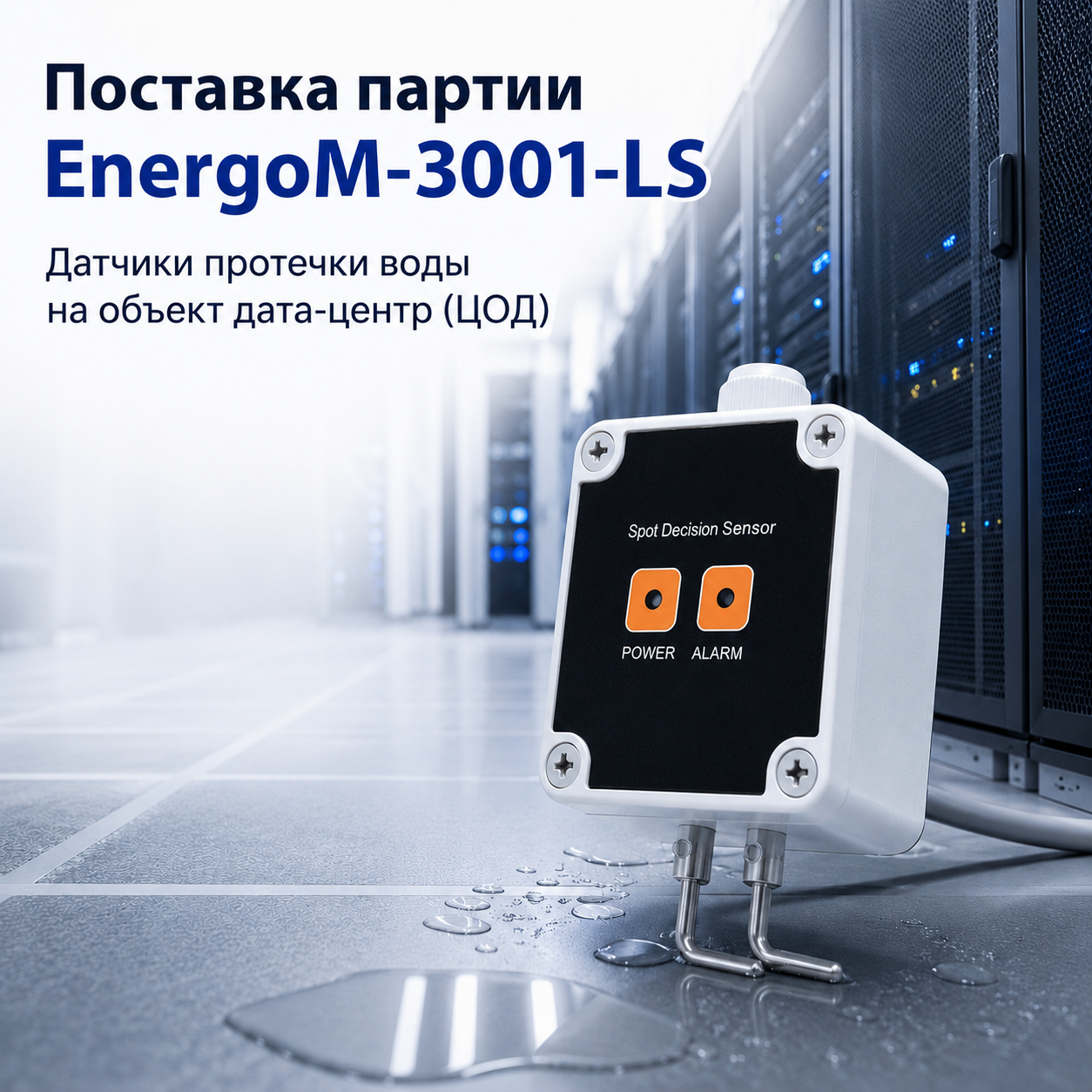 Поставка EnergoM-3001-LS для ЦОД