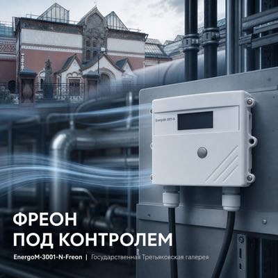 EnergoM-3001-N-Freon установлен в Государственной Третьяковской галерее