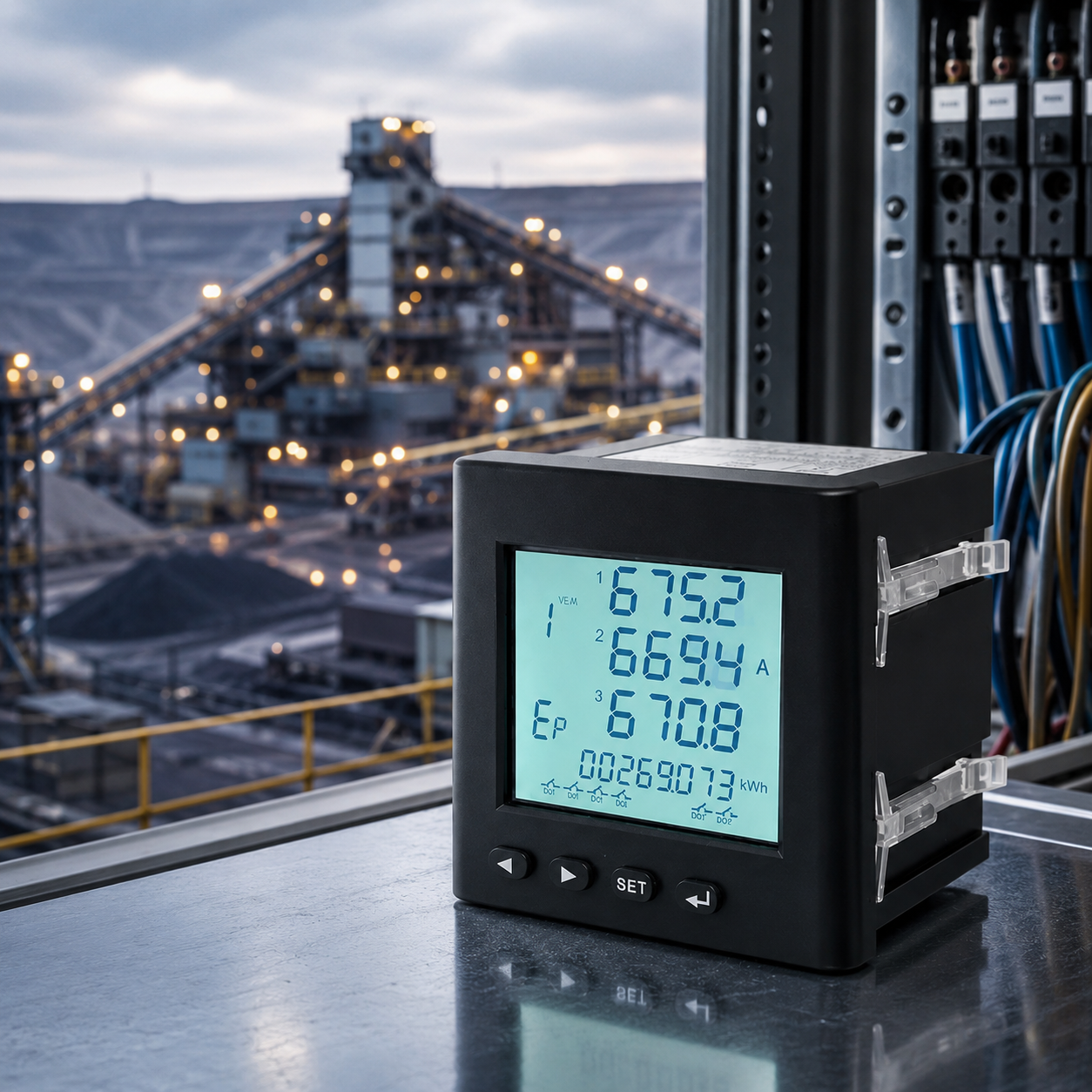 наладка многофункциональных электроизмерительных приборов EnergoM-94-Y