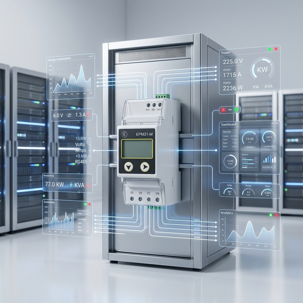 Счетчик многоканальный учета и мониторинга электроэнергии EPM31