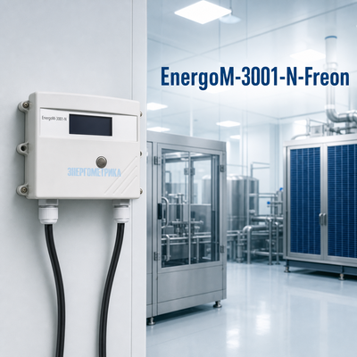 Установлены датчики фреона EnergoM-3001-N-Freon на фармацевтическом предприятии