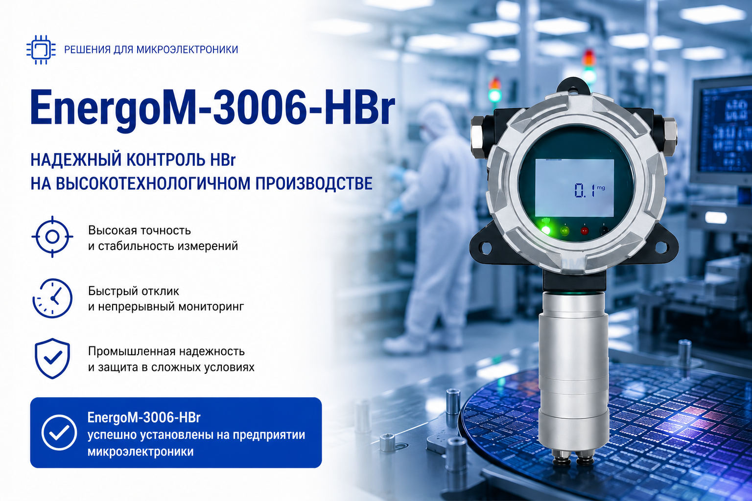 газоанализатор Energom-3006-HBr